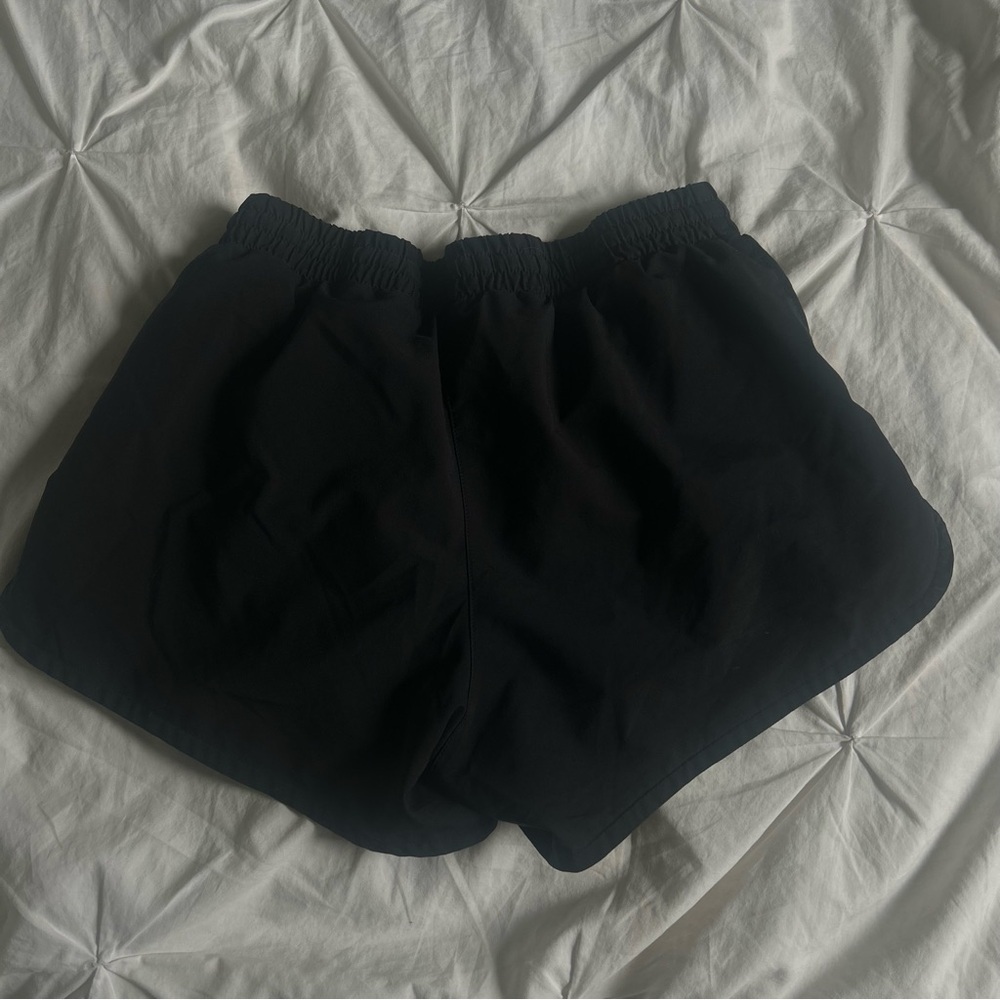 Women's XS Adidas Black Adjustable Waist Athletic Shorts - Picture 7 of 8